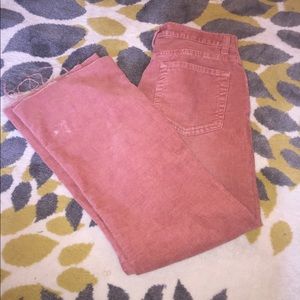 Vintage Gap Low Rise Flare Corduroy Orange Jeans